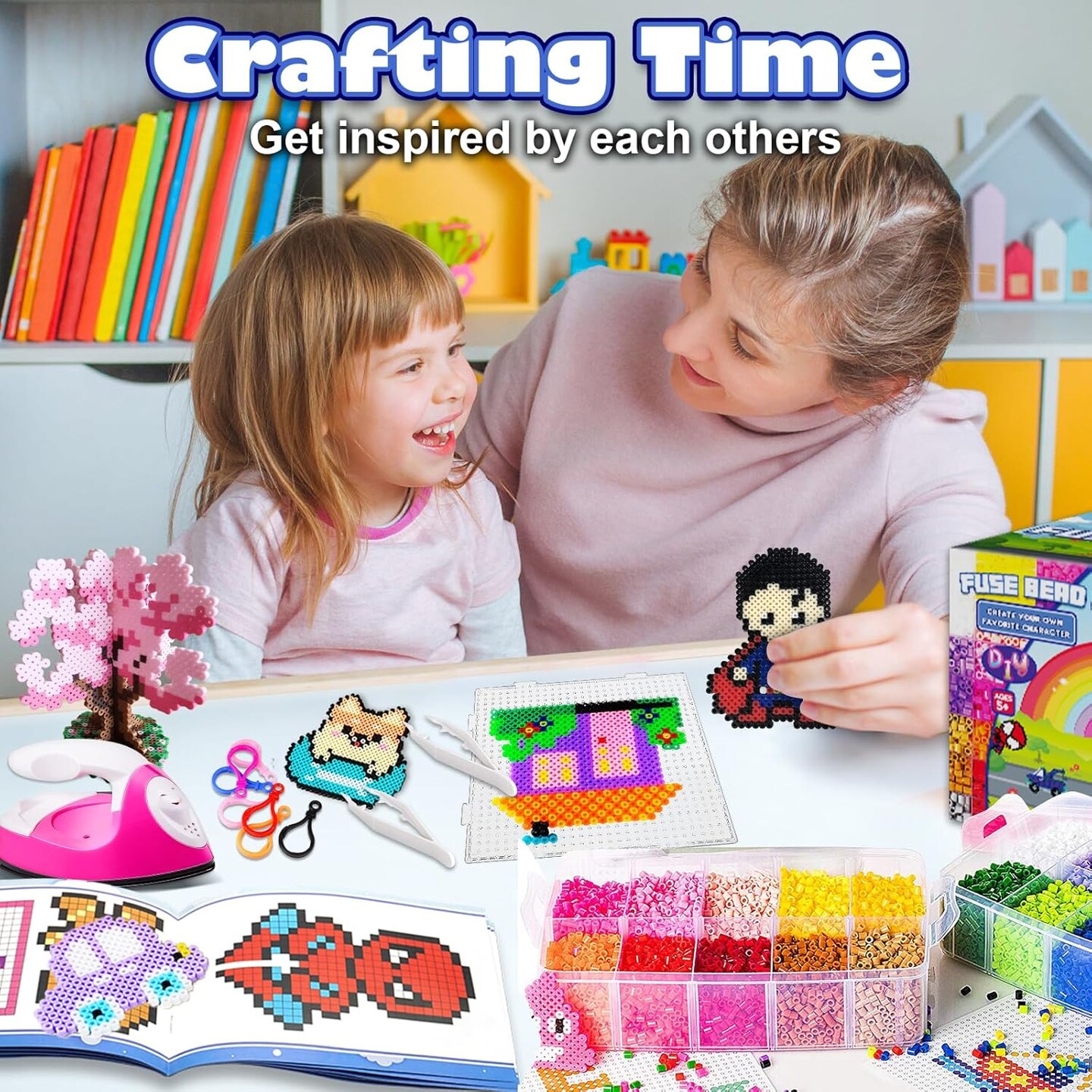 23000 5mm Fuse Beads Kit - 22 Colors