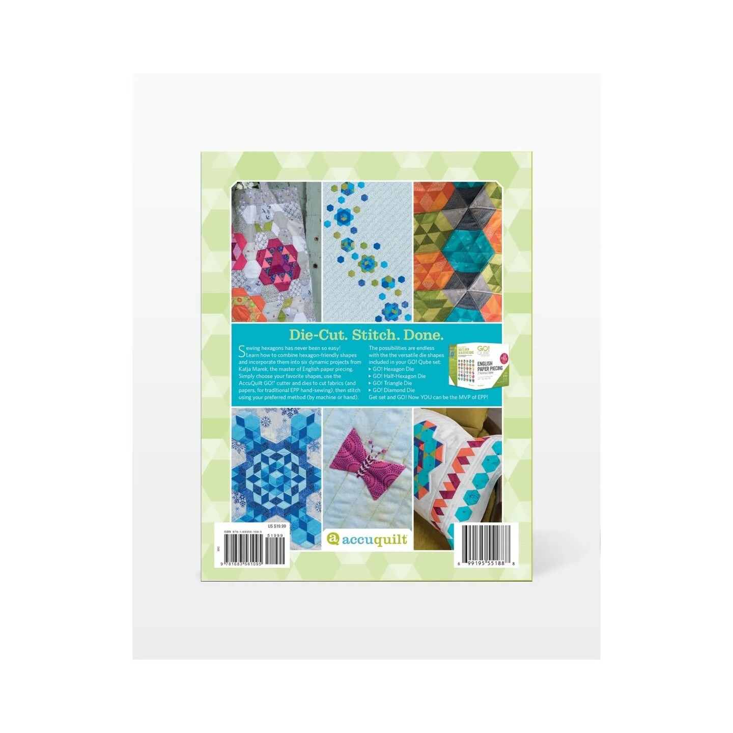 English Paper Piecing Made Easy Pattern Book by Katja Marek