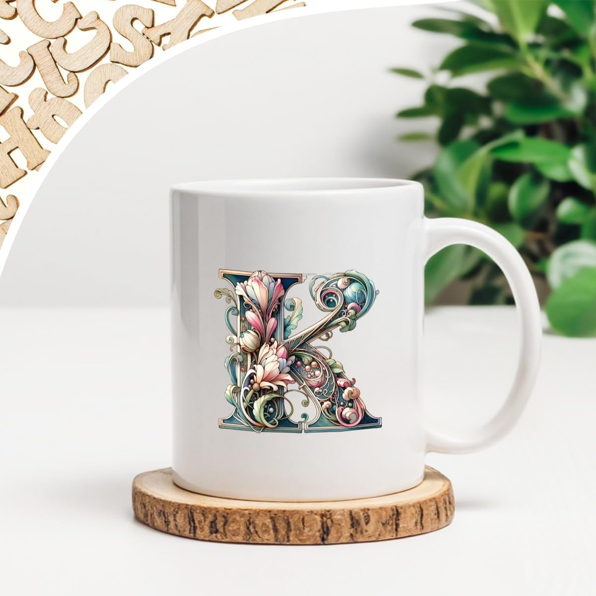 20 Sheets Letter UV DTF Cup Wraps Transfer Stickers