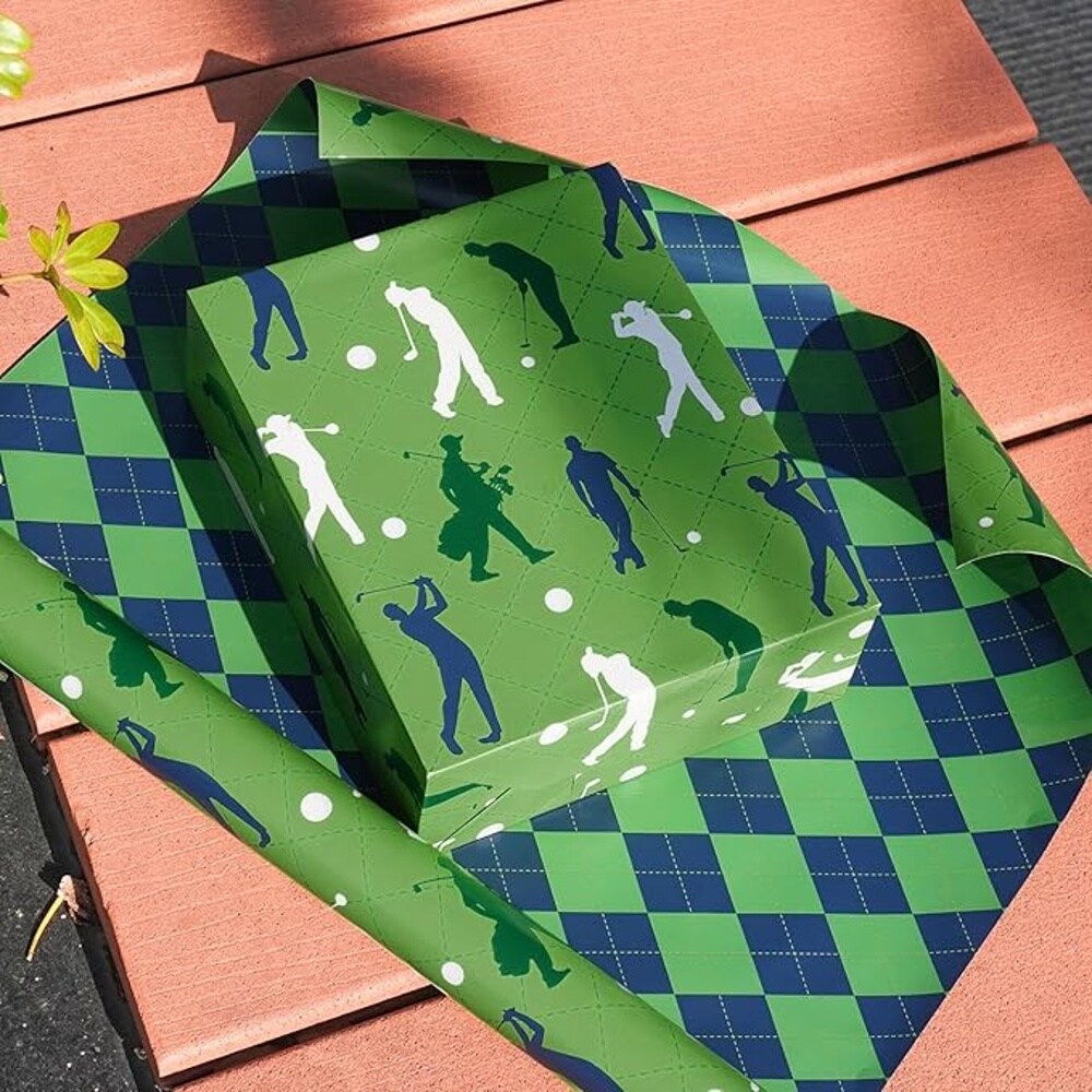 LaRibbons 17&#x22; X 33&#x27; Reversible Wrapping Paper | Mothers Day &#x26; Fathers Day