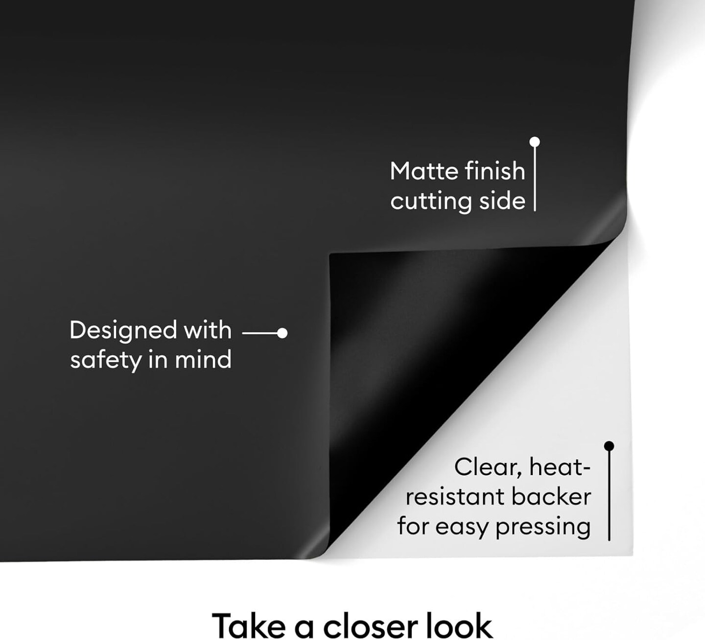 Value Iron On, White (12in x 10ft roll) - HTV Heat Transfer Vinyl