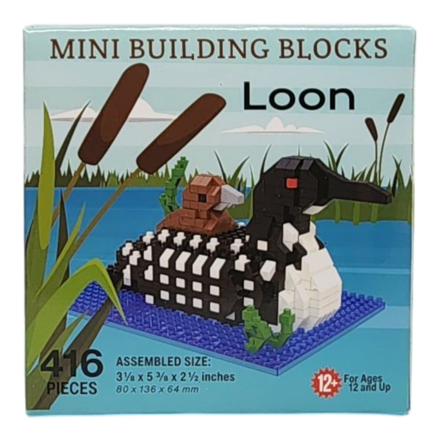 Mini Building Blocks - Loon