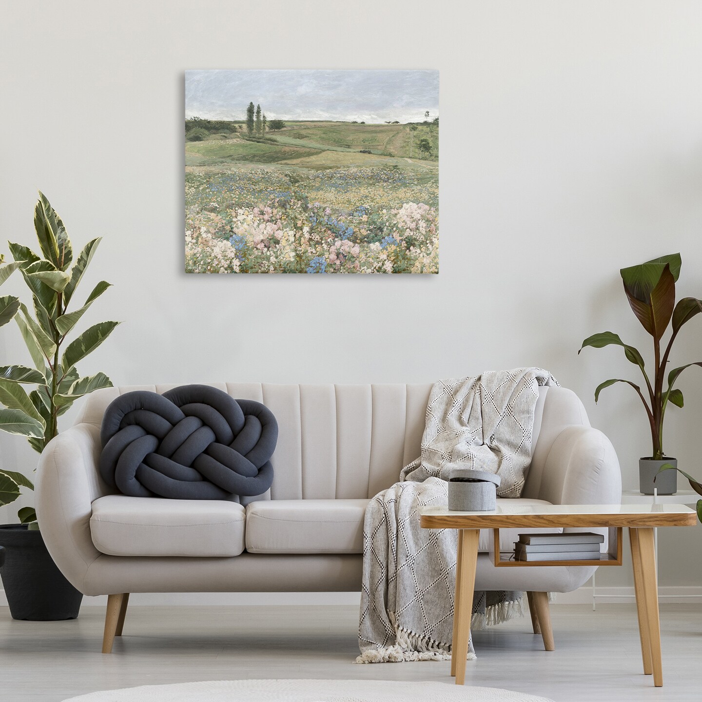 Stupell Industries Charming Pastoral Meadow View Canvas Design by Amber Sterling