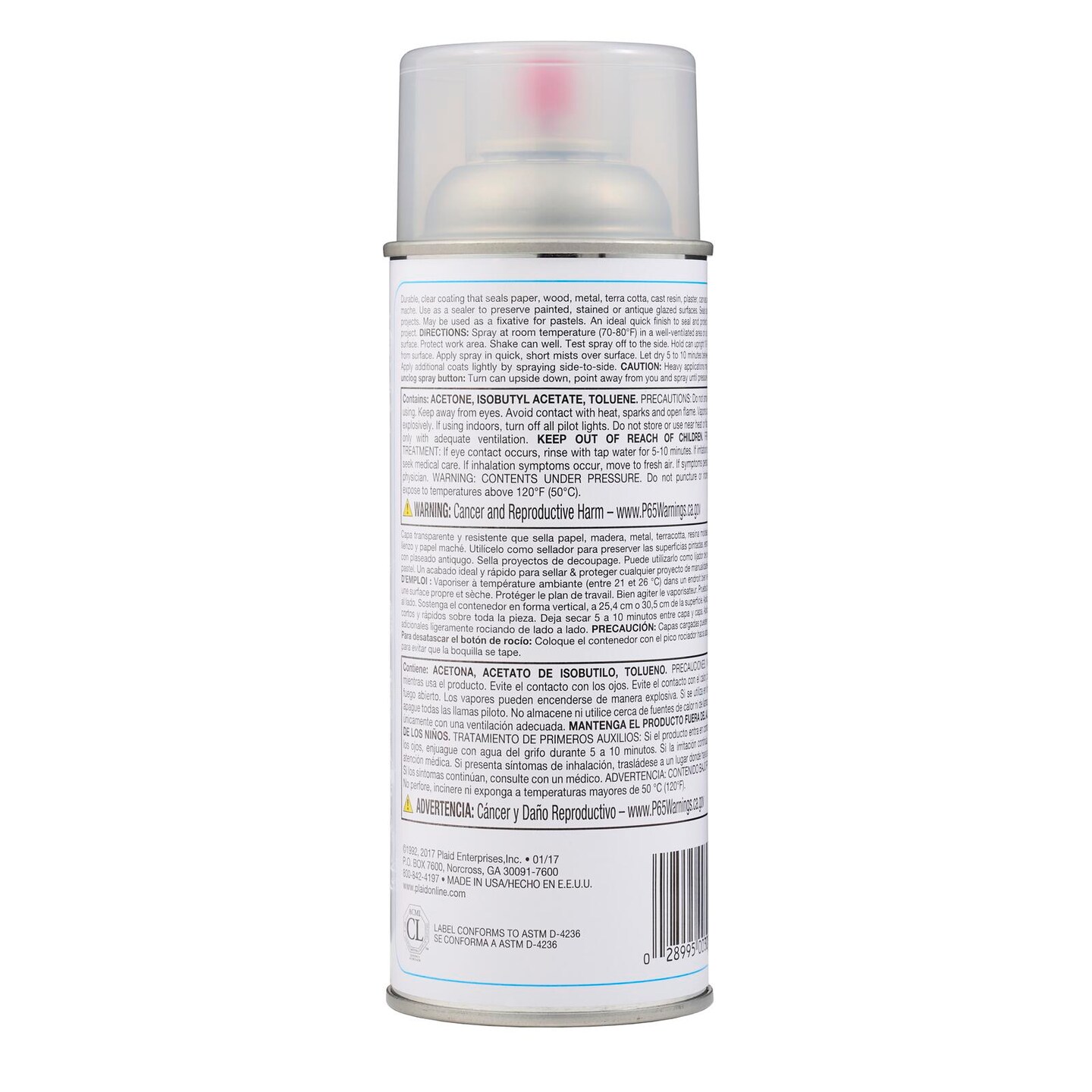 Plaid &#xAE; Patricia Nimocks Clear Acrylic Sealer - Gloss, 12 oz. - CS200305
