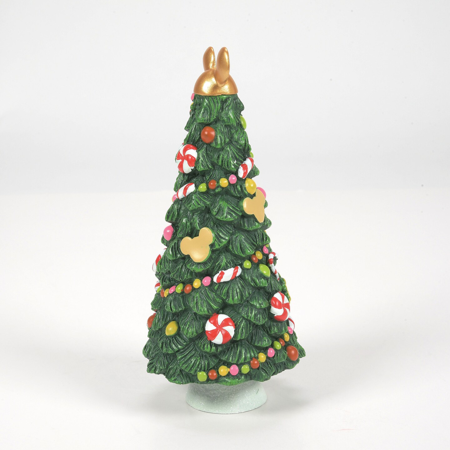 Department 56 Disney Village Mickey's Candy Tree Christmas Figurine 6.5in H