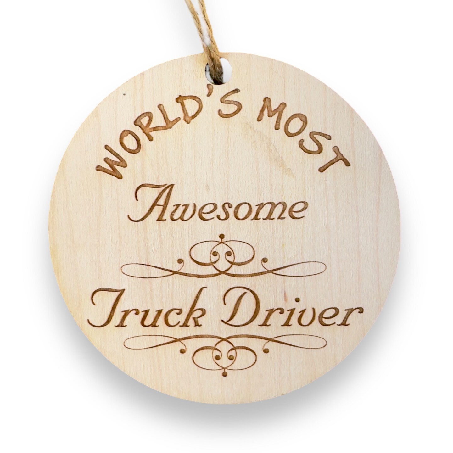 Worlds most Awesome Chauffeur - Ornament Worlds most Awesome Chauffeur - Ornament