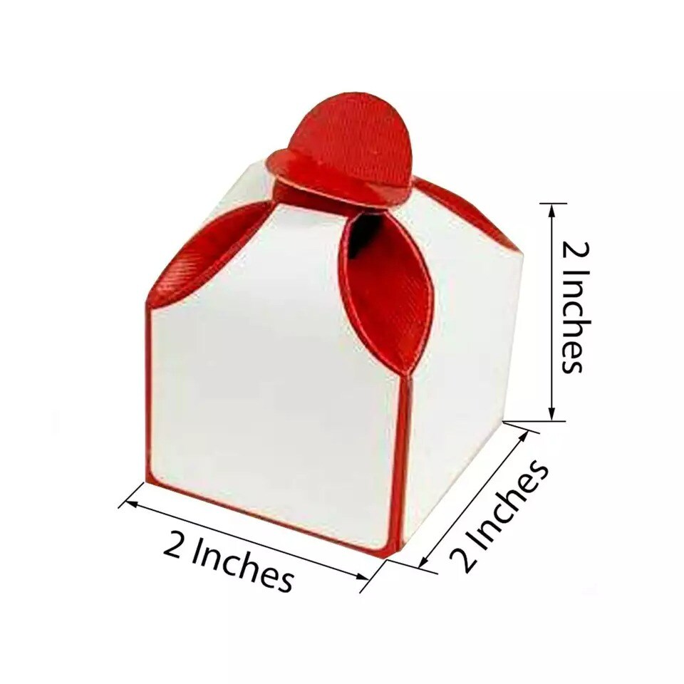 100 2 Tone Wedding Favor Boxes Gift Party Centerpieces Cheap Decorations