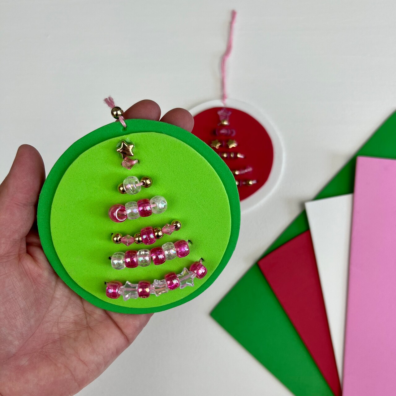 Kids Club: Beaded Tree Ornament