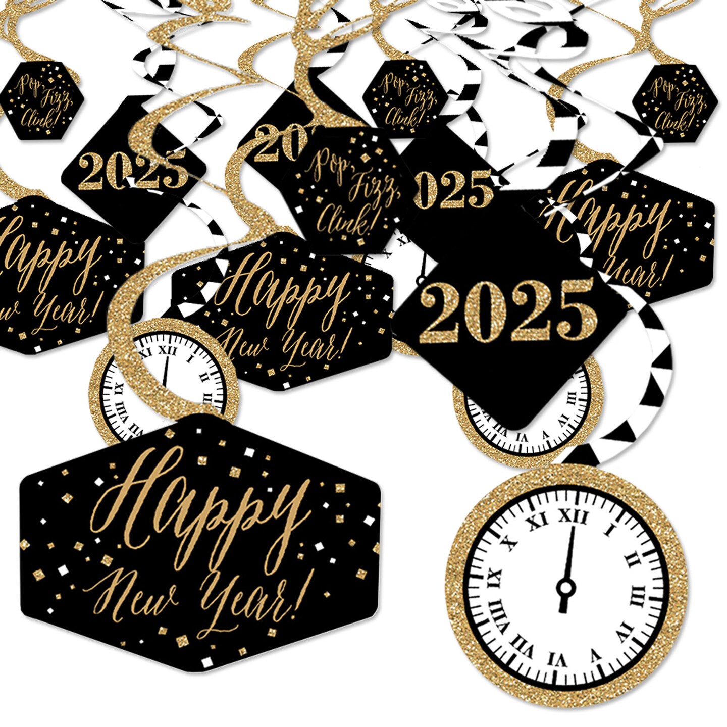 Big Dot of Happiness New Year's Eve - Gold - 2025 New Years Eve Party ...