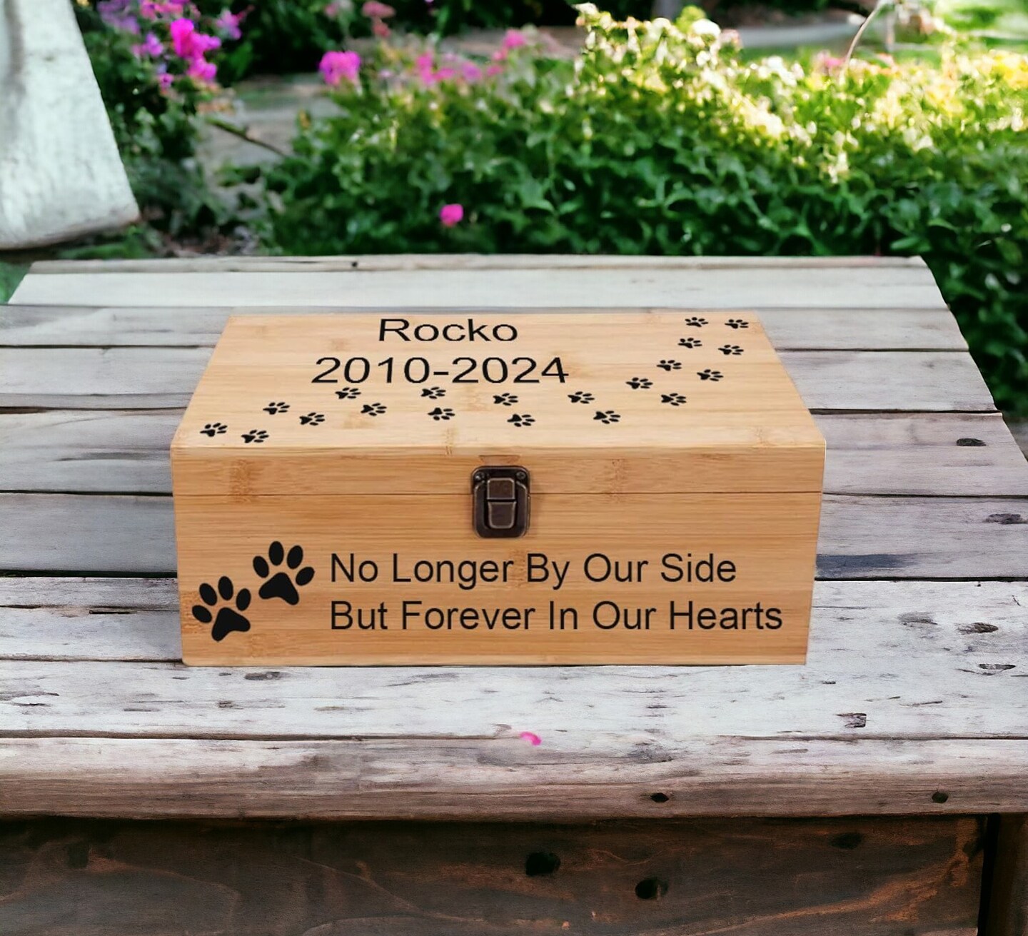 Engraved Pet Memorial Keepsake Box shops