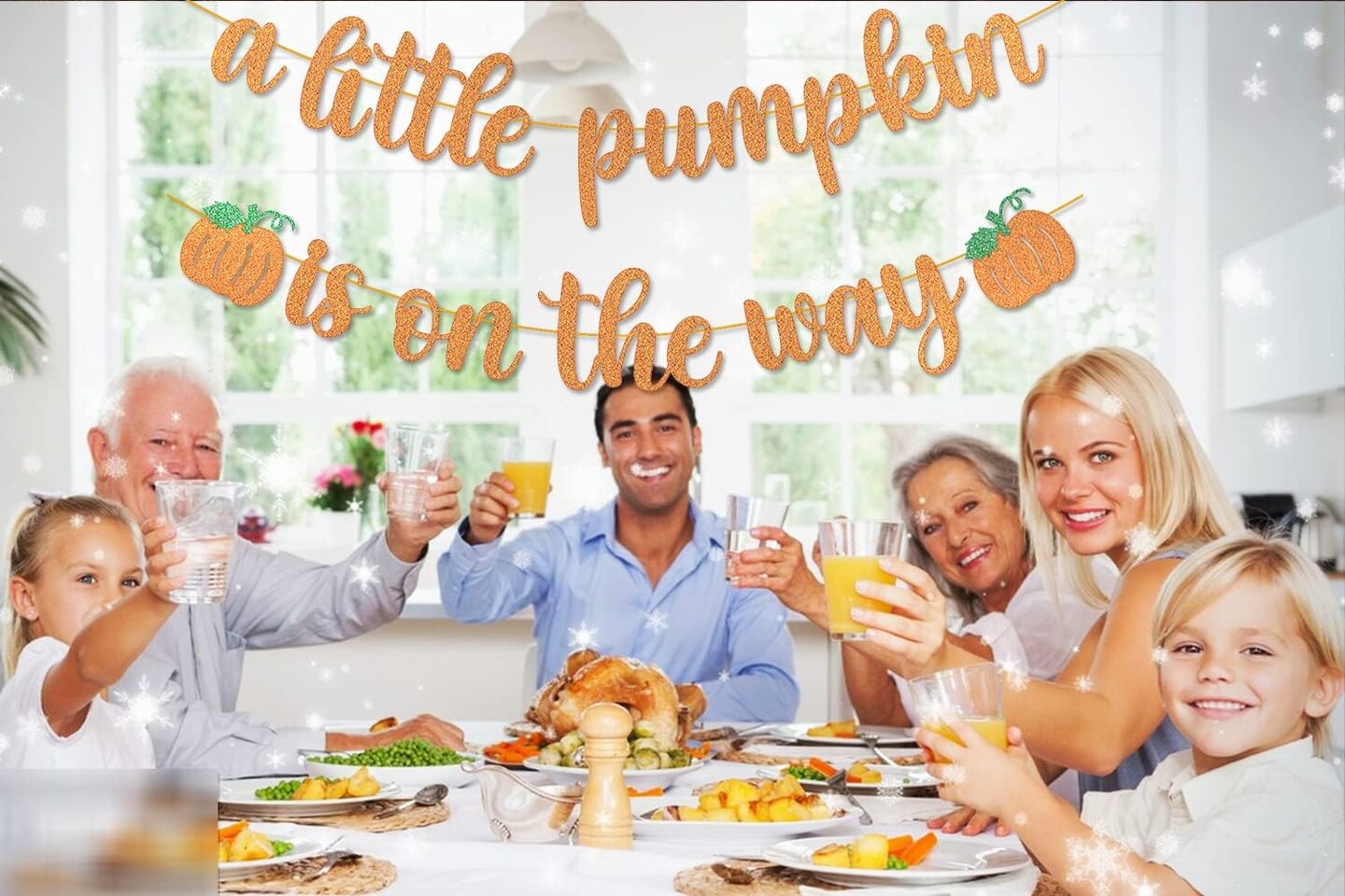 Pumpkin Baby Shower Decorations A Little Pumpkin is On the Way Banner