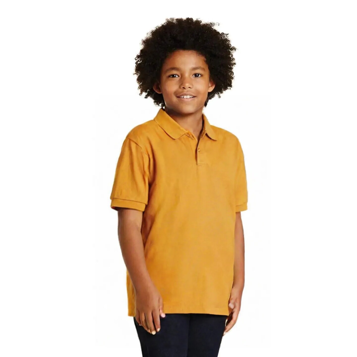 Gildan Youth DryBlend Jersey Polo Shirt for School Uniform, Sports & Casual Wear Moisture Wicking Polo Tee