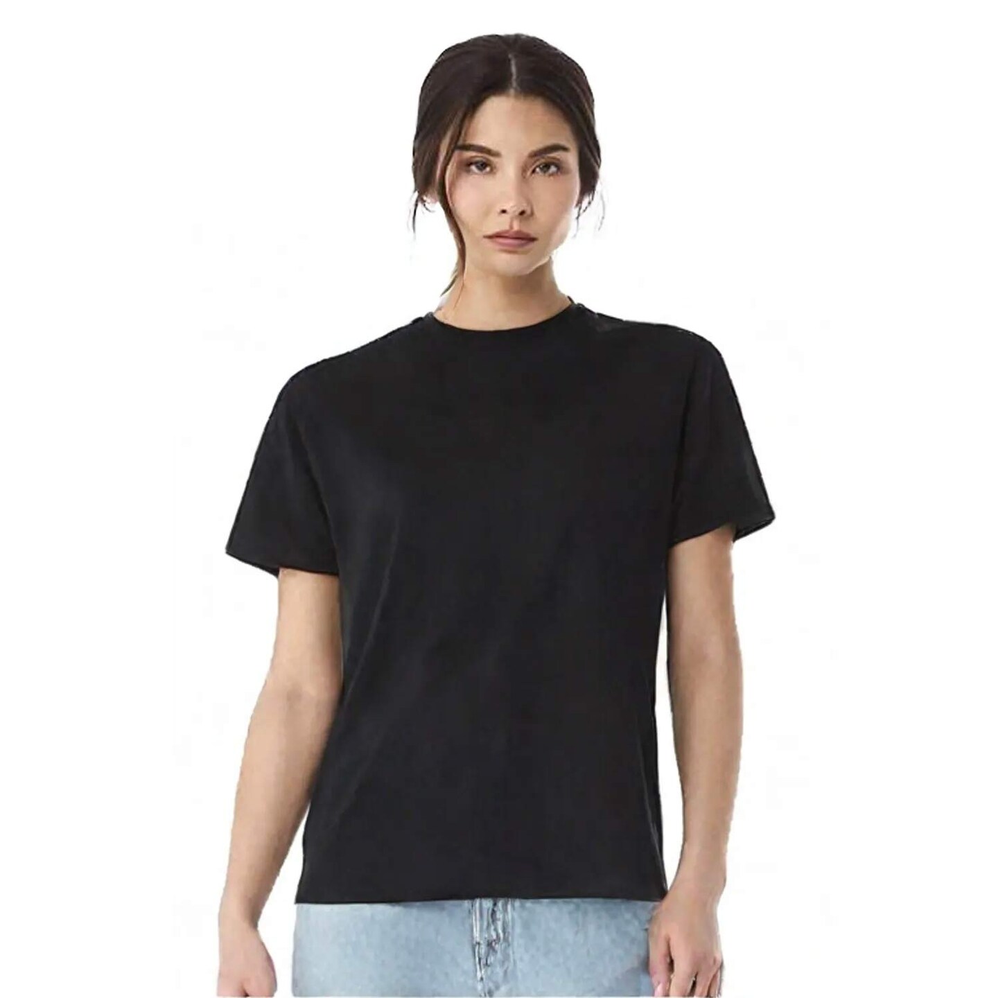 BELLA + CANVAS Heavyweight Short Sleeve Crewneck T-Shirt for Everyday Essentials & Custom Print Blank Tee