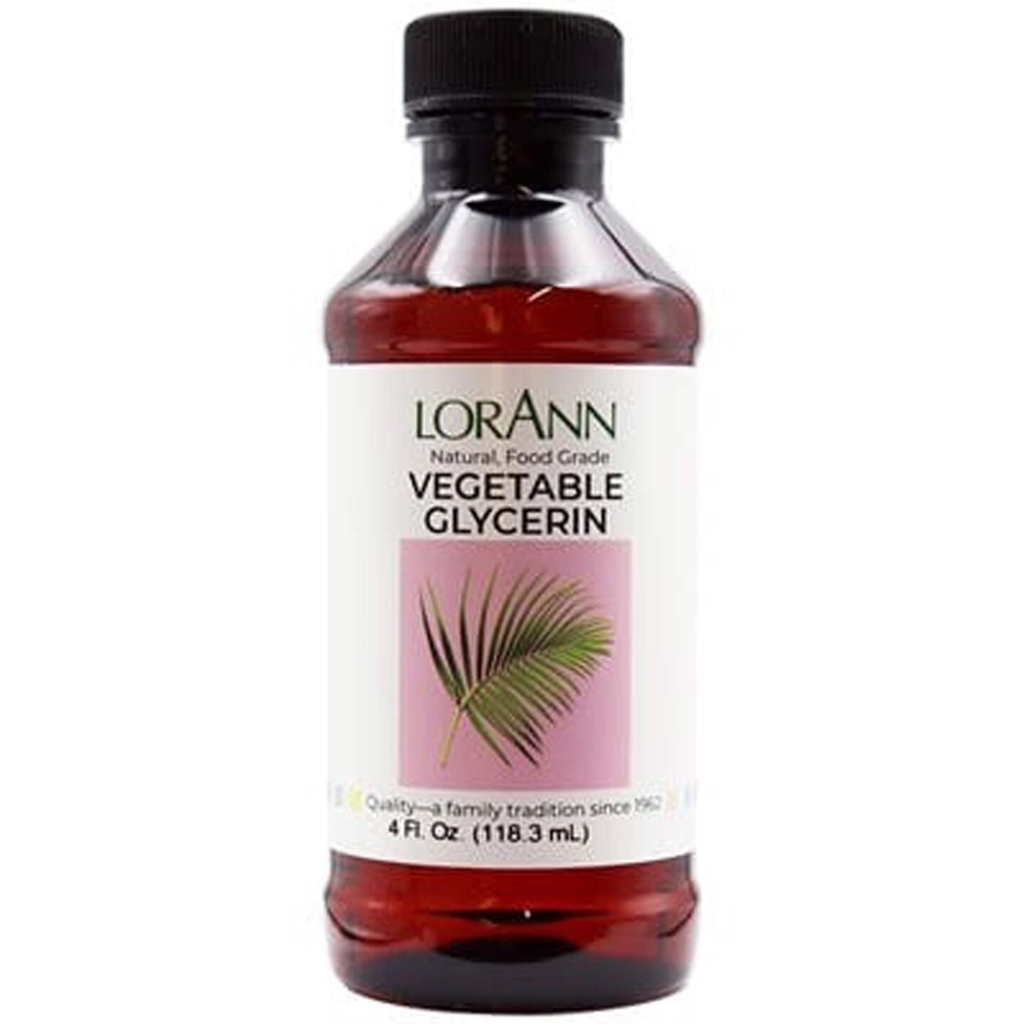 LorAnn Oils Natural Vegetable Glycerine 4 Ounce Bottle