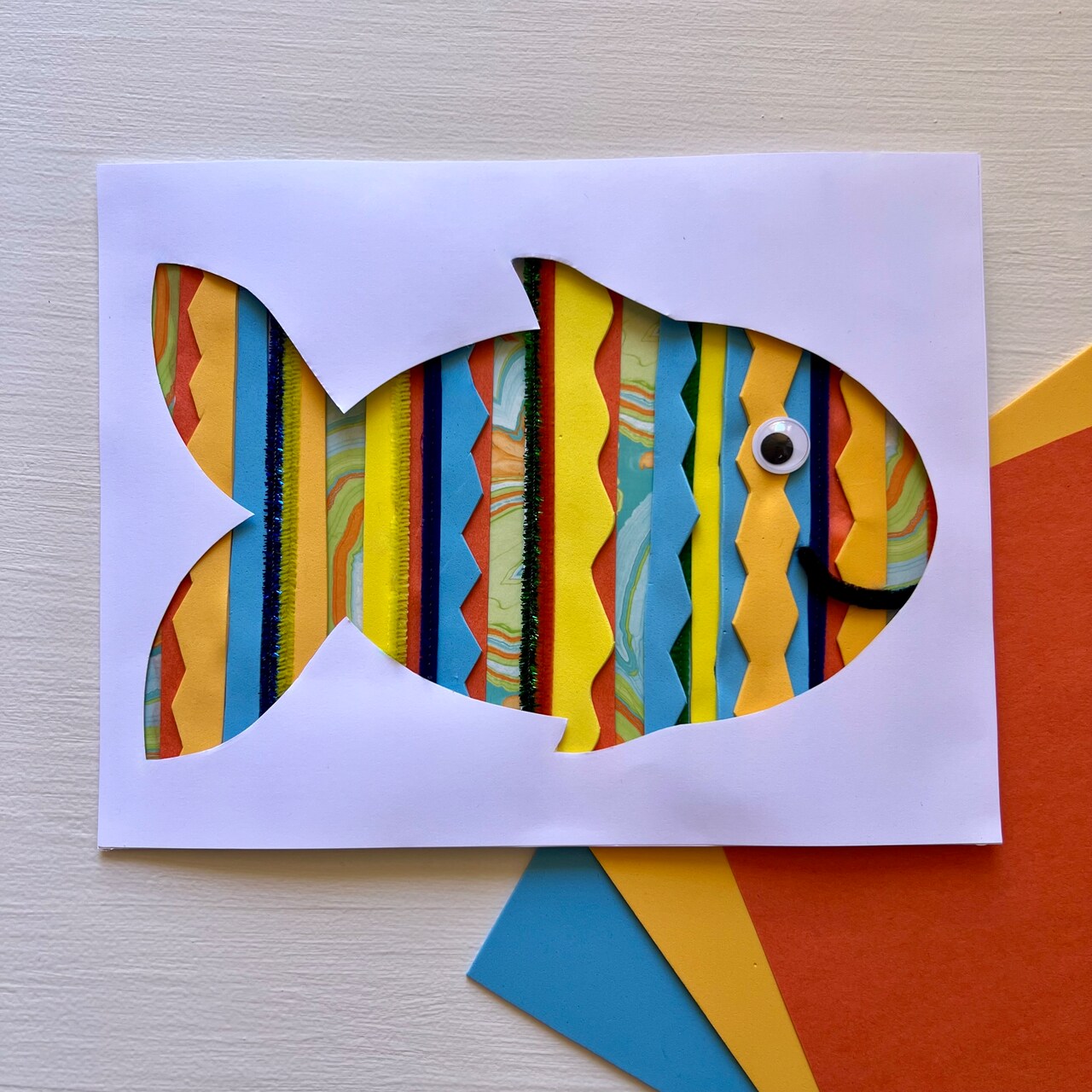 Kids Club: Striped Assemblage Fish Craft