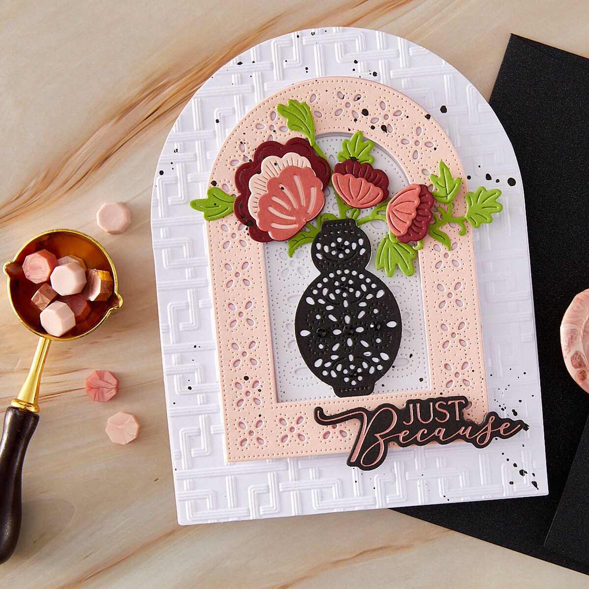 Spellbinder Punch & Pierce Plate-Regal Reflections, Arch Punch & Pierce