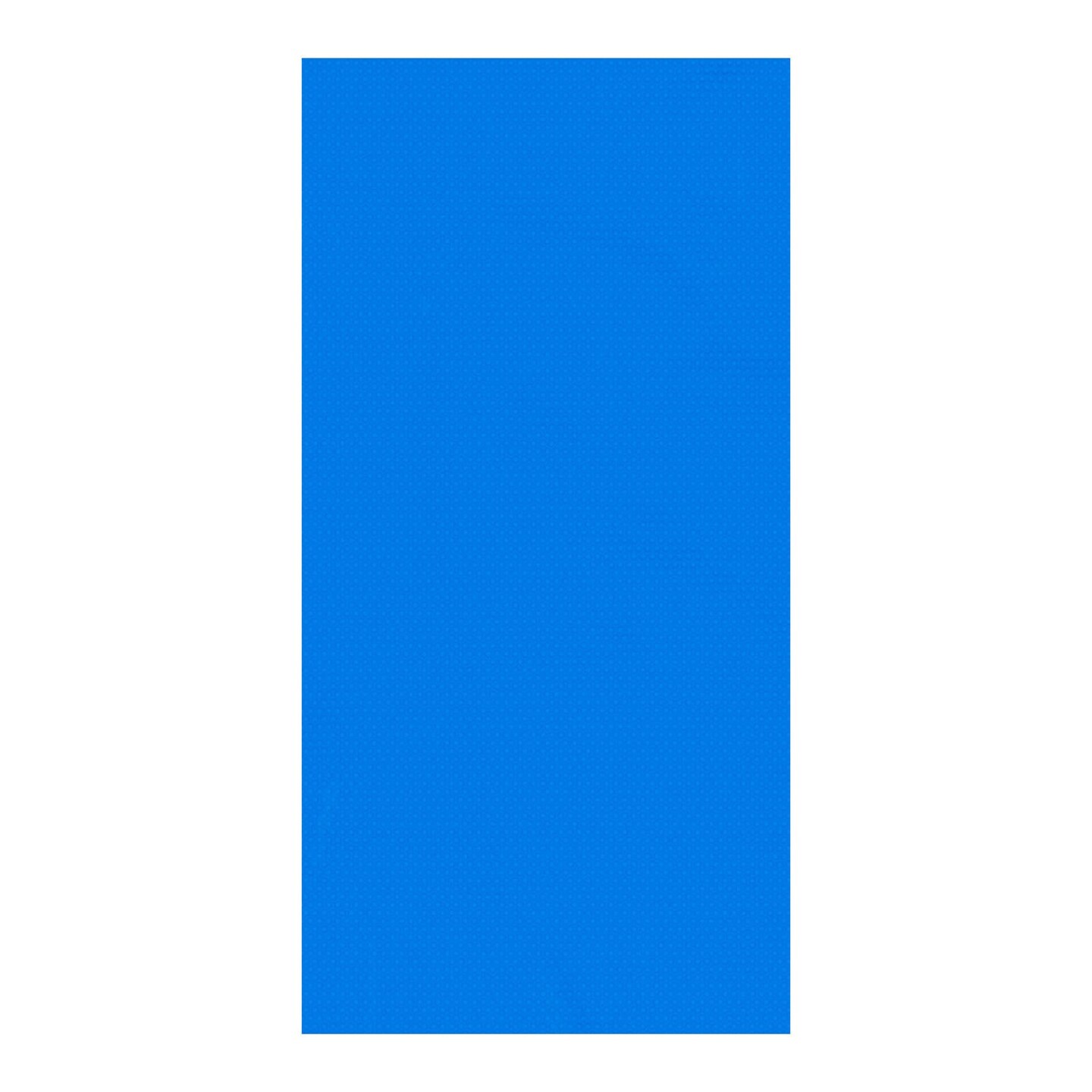 Blue PE Bubble Solar Pool Cover 36x16 ft Rectangle Heat Blanket