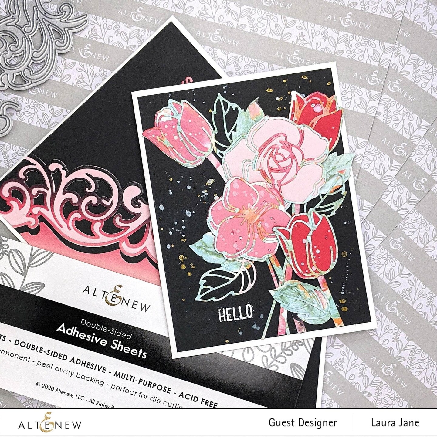 40 Double-Sided Adhesive Sheets Unlimited Bundle (4 Sets of 10 Sheets)