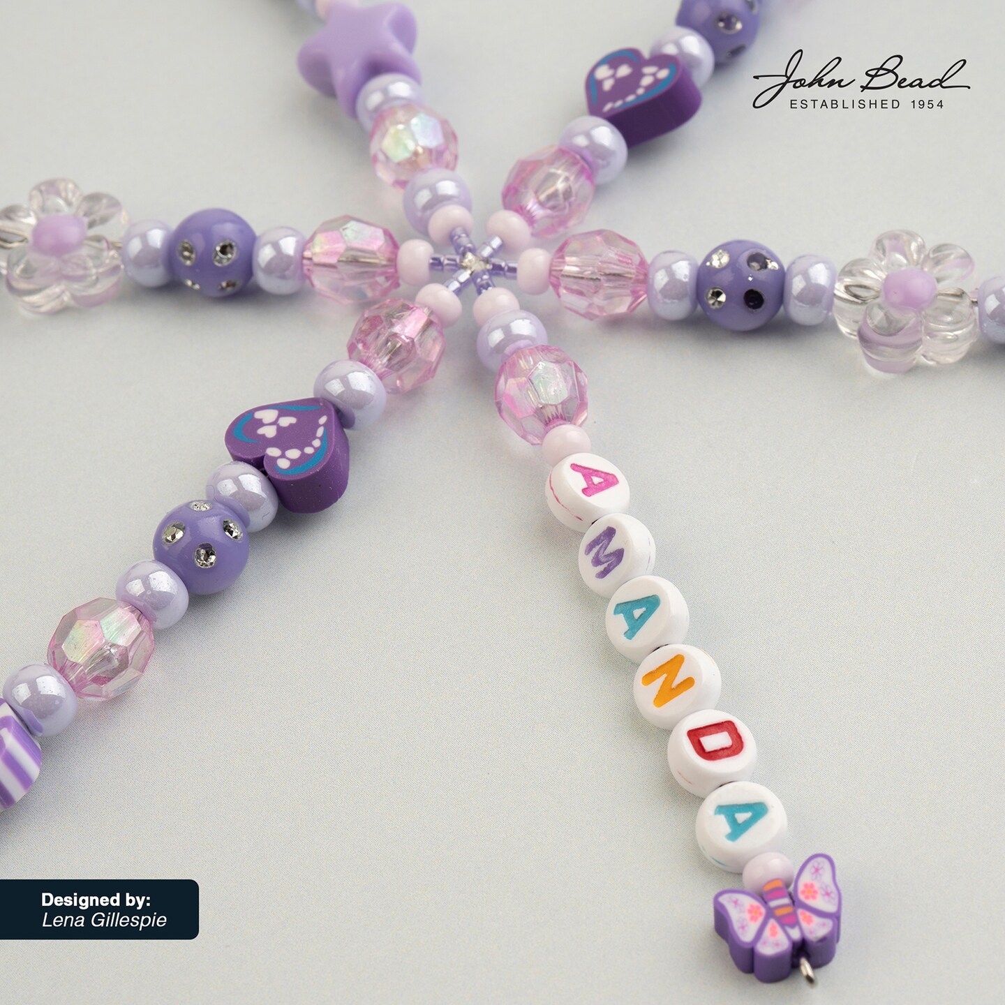 John Bead Assorted Plastic Alphabet Craft Beads, 495ct.