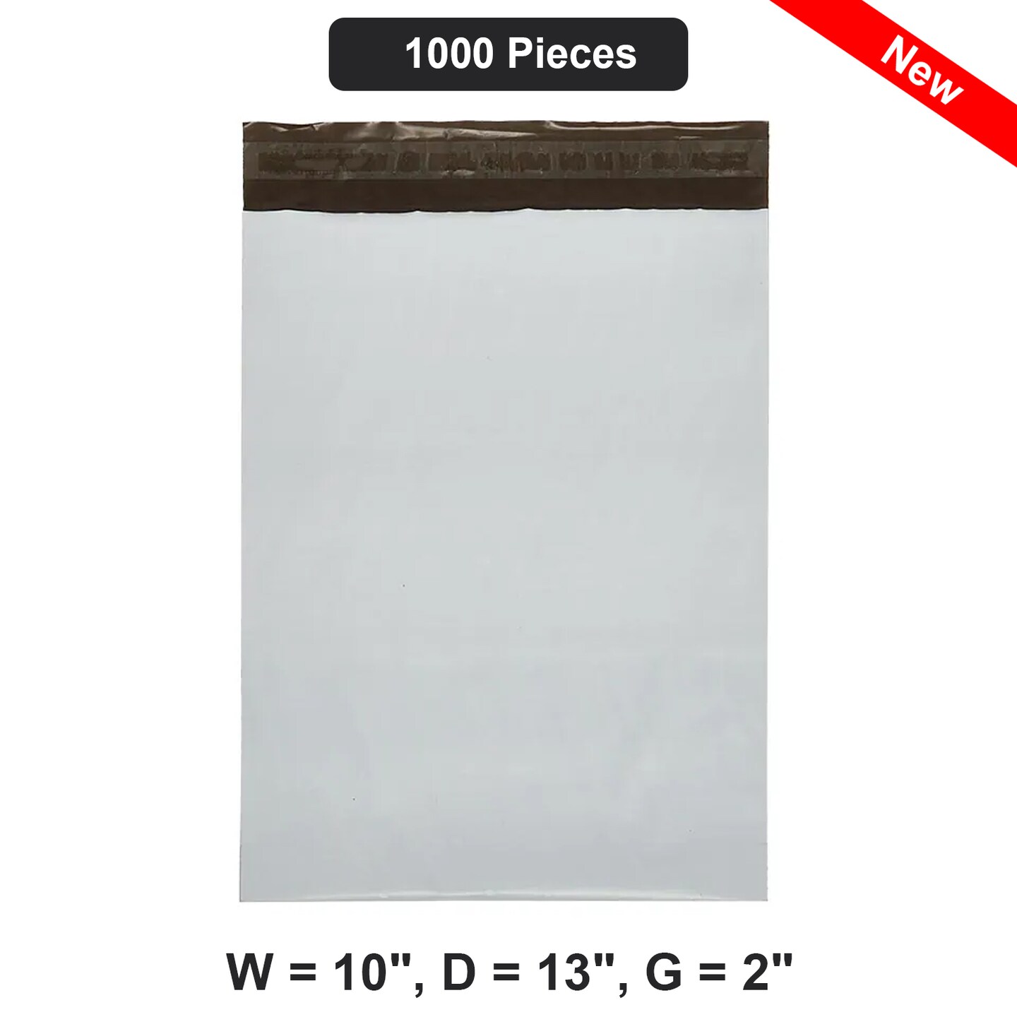 Convenient Gusseted Mailers 10&#x22; x 13&#x22; x 2&#x22;