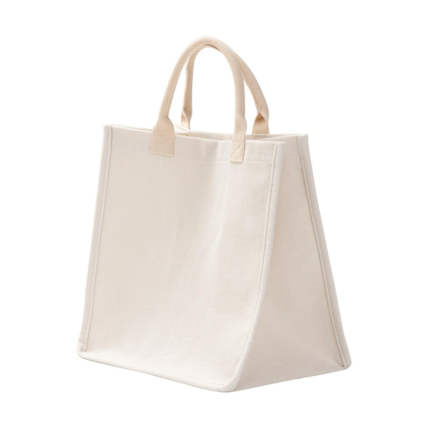 Craft Express Linen Shopping Bag for Sublimation & Custom Designs, 15" x 16"