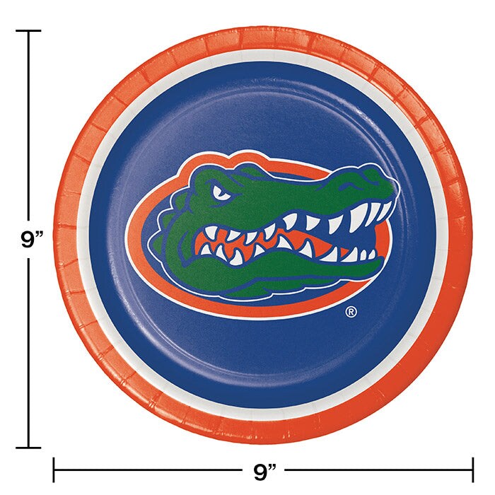 Florida Gators Paper Plates (8/Pkg)
