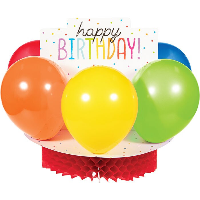 Balloon Bash Centerpiece w/ Latex Balloons