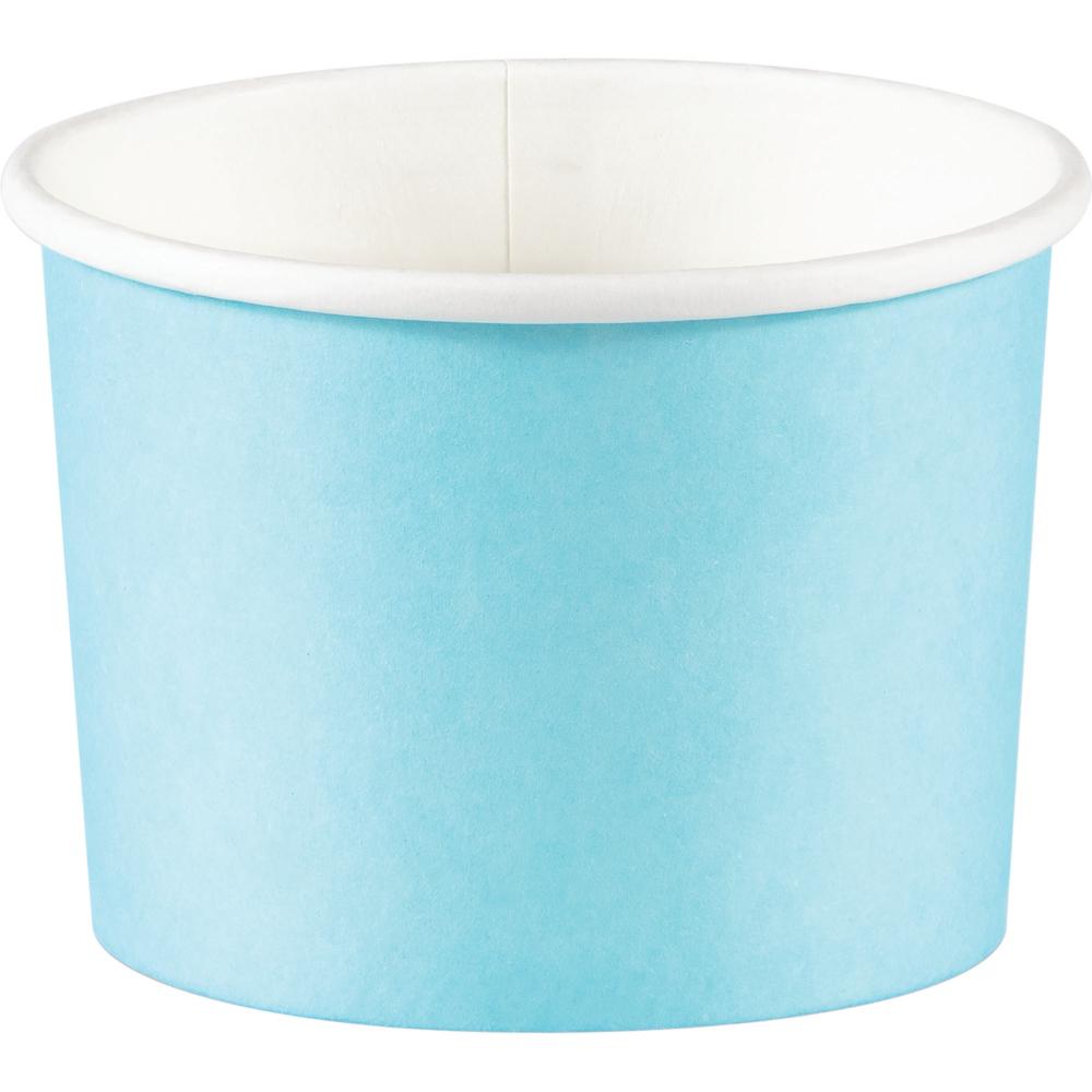 Pastel Blue 8 oz Paper Treat Cups (8/Pkg)