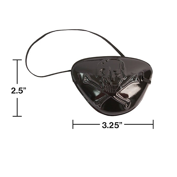 Bulk Pack of 10 Pirate&#x27;s Eyepatch