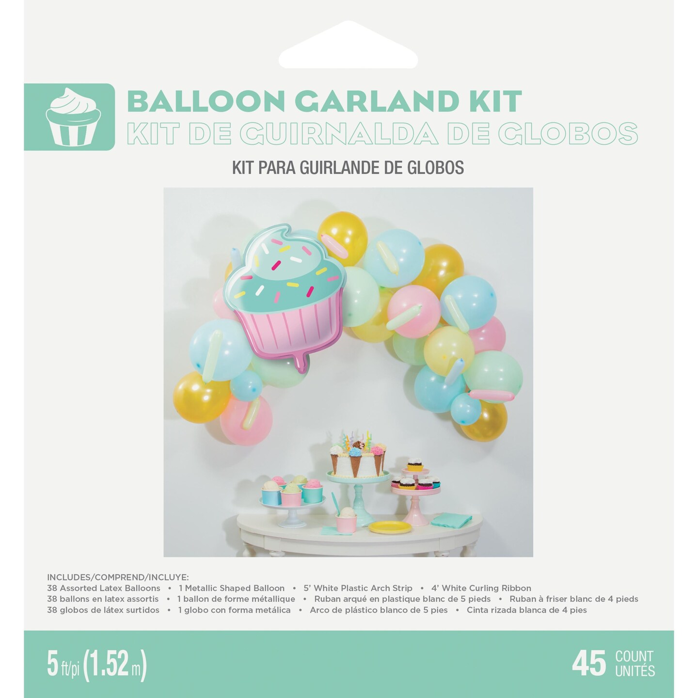 Bakery Sweets Balloon Garland Kit