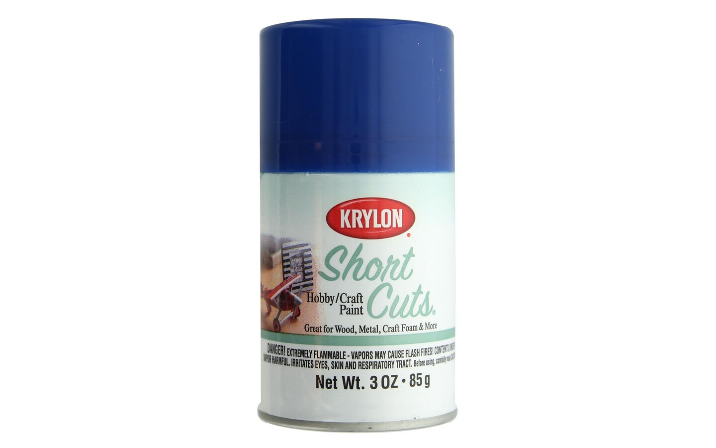 Krylon Shortcuts Aerosol Paint 3oz Forever Blue