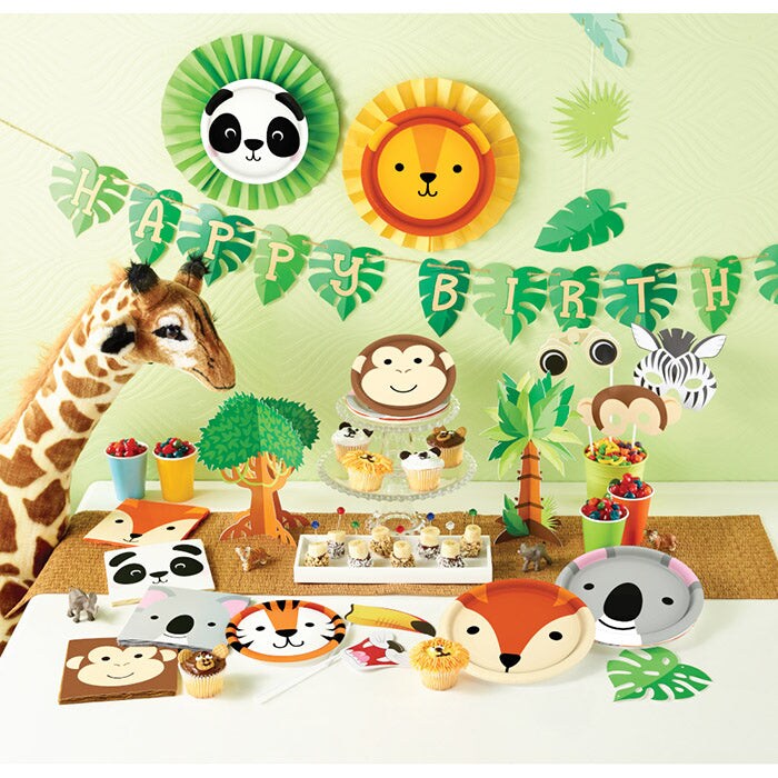 Animal Faces Panda Luncheon Napkin (16/Pkg)