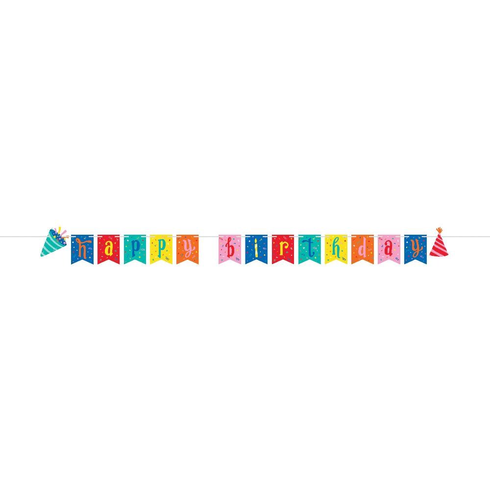 Bulk Pack of 2 Hats Off Birthday Banners