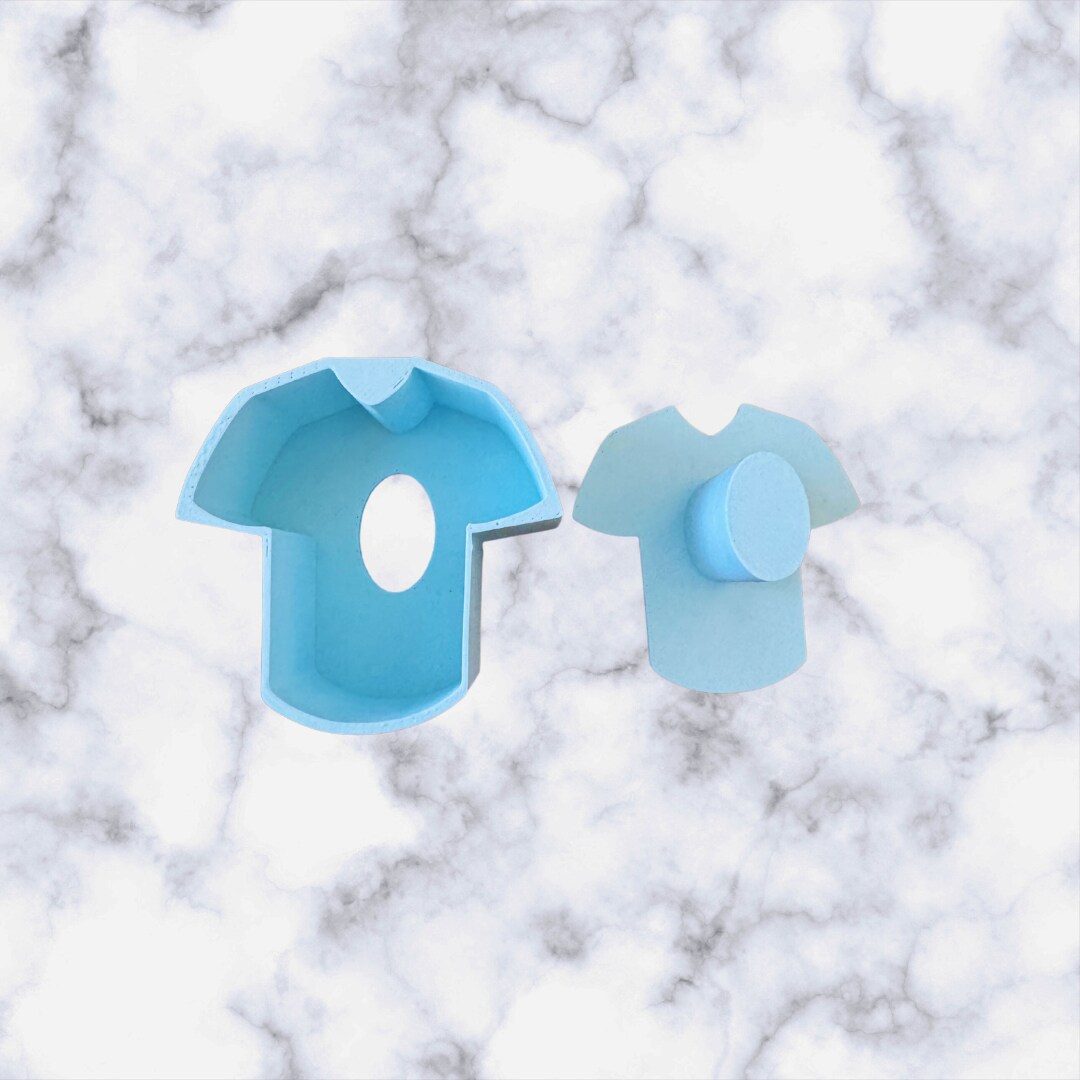 Jersey Cake Pop Mold with Cutter fondant Embosser