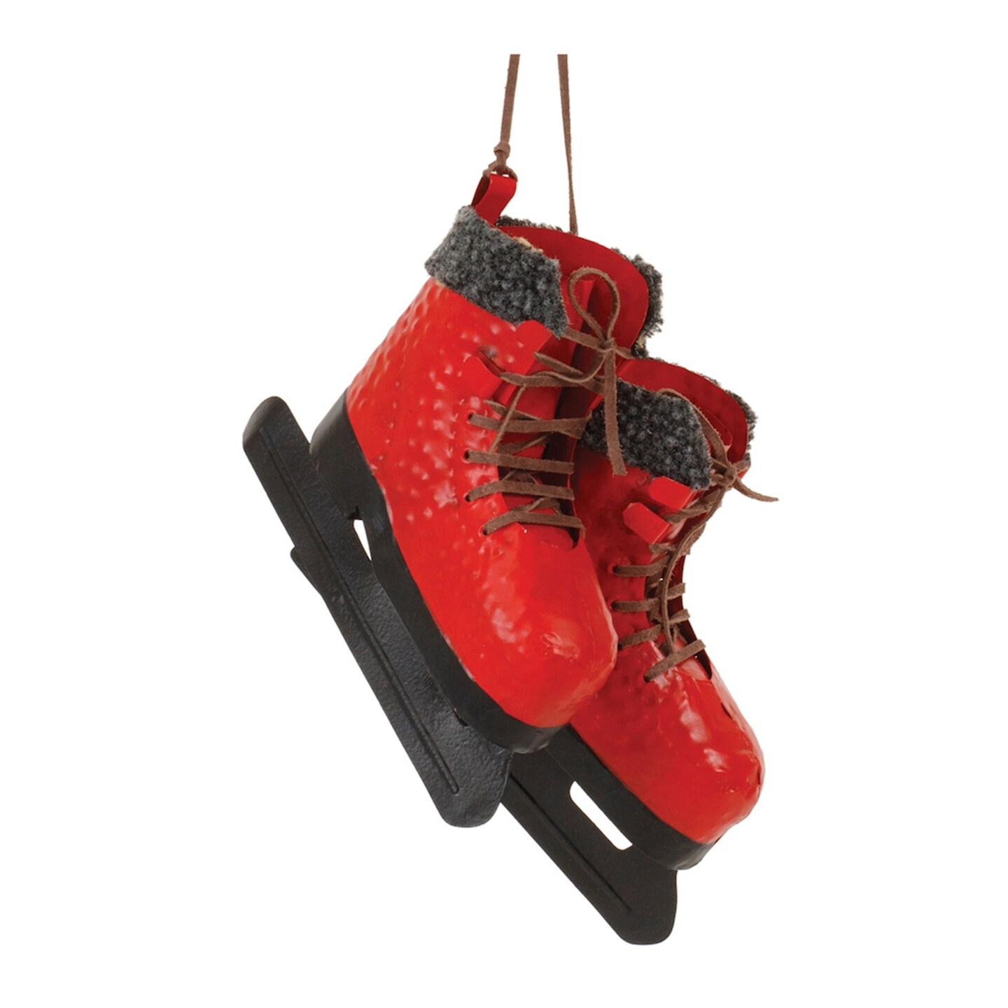 Melrose Pair of Skates Hanging Christmas Decoration - 14.25&#x22;