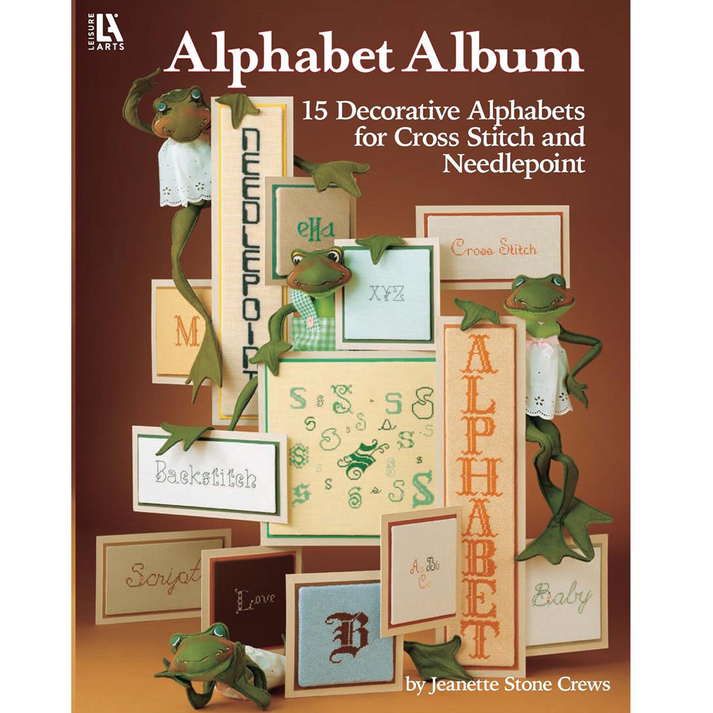 Leisure Arts Alphabet Album Cross Stitch Book, Cross Stitch Patterns, Books, Pattern Book, Design Books, Design Books
