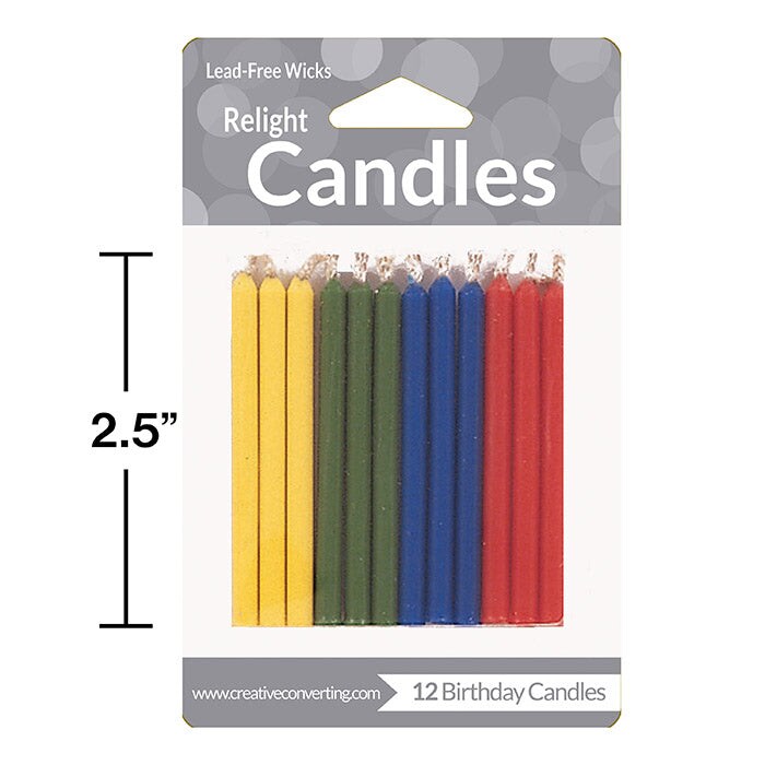 Magic Relight Candles (12/Pkg)