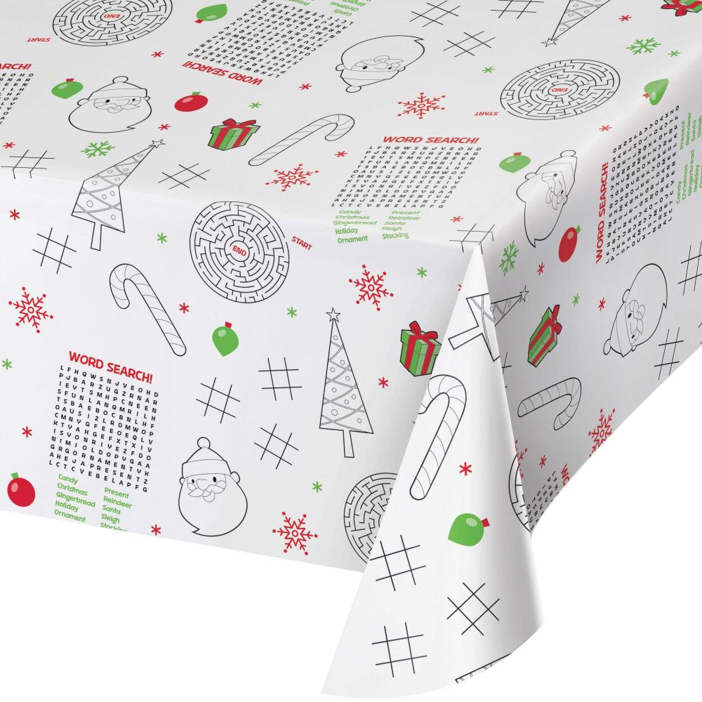 Christmas Activity Tablecover, Paper
