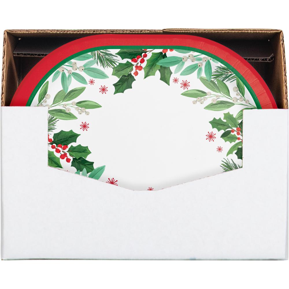 Holly Jolly Christmas Oval Platter (8/Pkg)