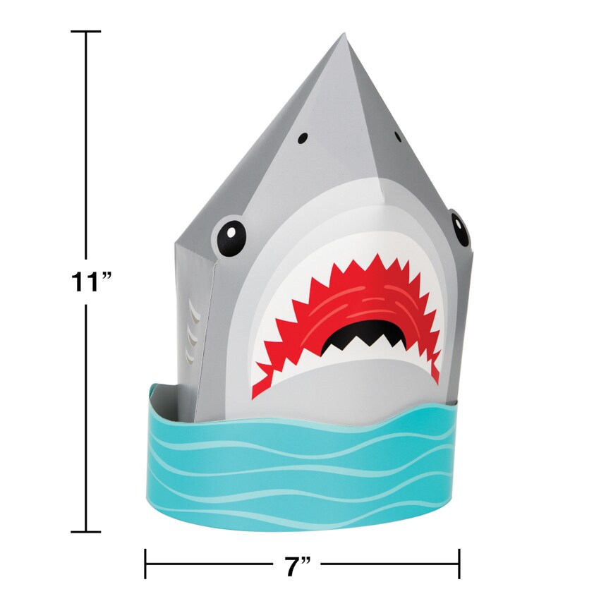 Shark Party Centerpiece 3D