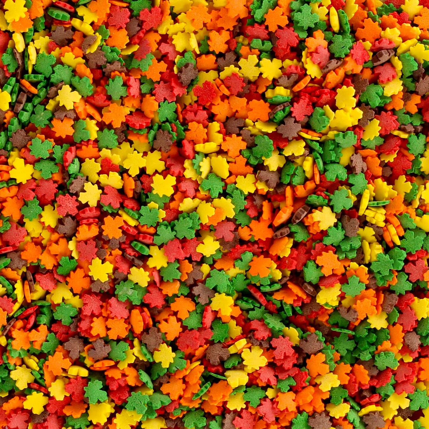 Fall Leaf Sprinkles for Baking - Autumn Leaf Sprinkles (Leaf Confetti)