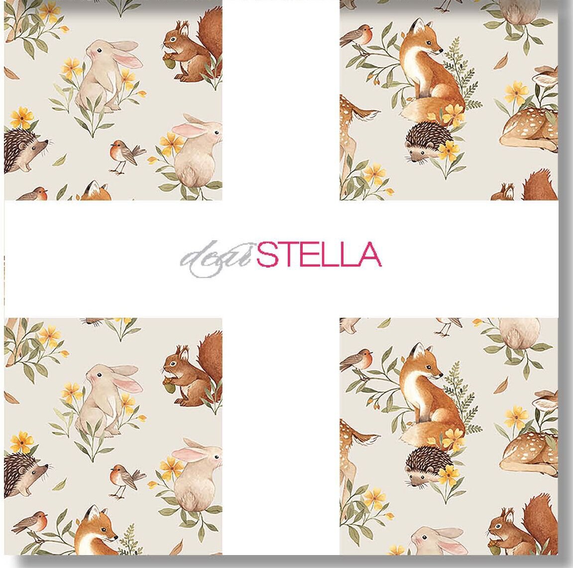 Count On Me 10" Square Pack (Layer Cake) by Dear Stella (CPSTELLA-SQUARE COUNT ON ME)