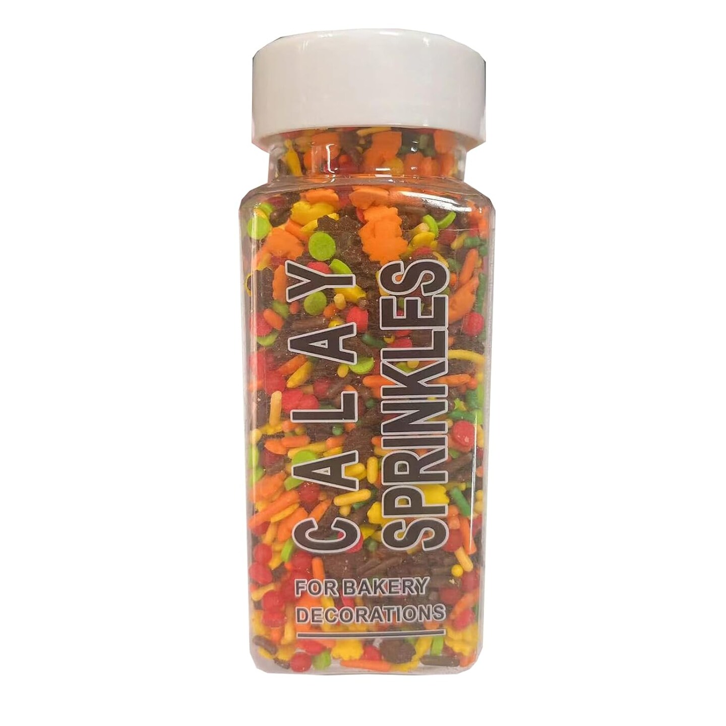 Thanksgiving Autumn Sprinkles Edible Maple Leaves Fall Confetti (Autumn Thanksgiving Sprinkles)