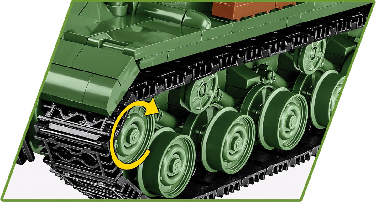 COBI Historical Collection WWII IS-2 Heavy Tank (3-in-1) Tank