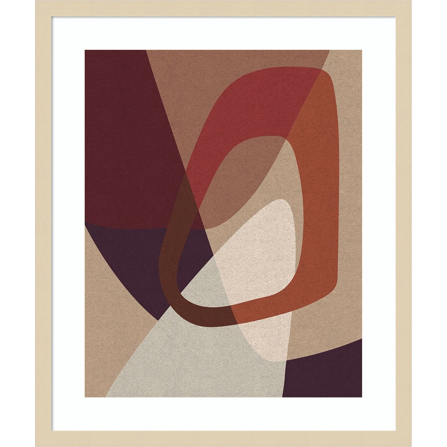 Pictura 1 by Design Fabrikken Wood Framed Wall Art Print