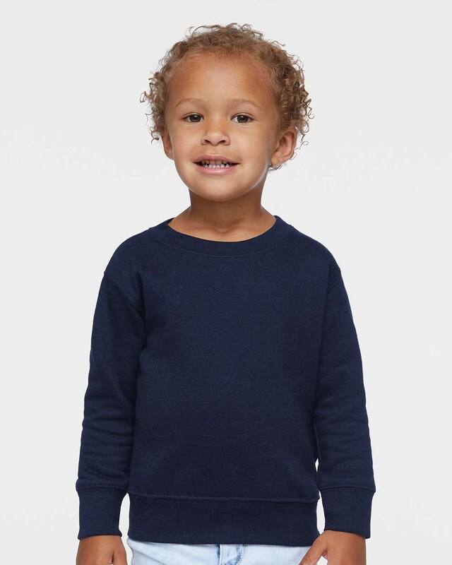 Rabbit Skins&#xAE; Toddler Fleece Crewneck Sweatshirt - 3317
