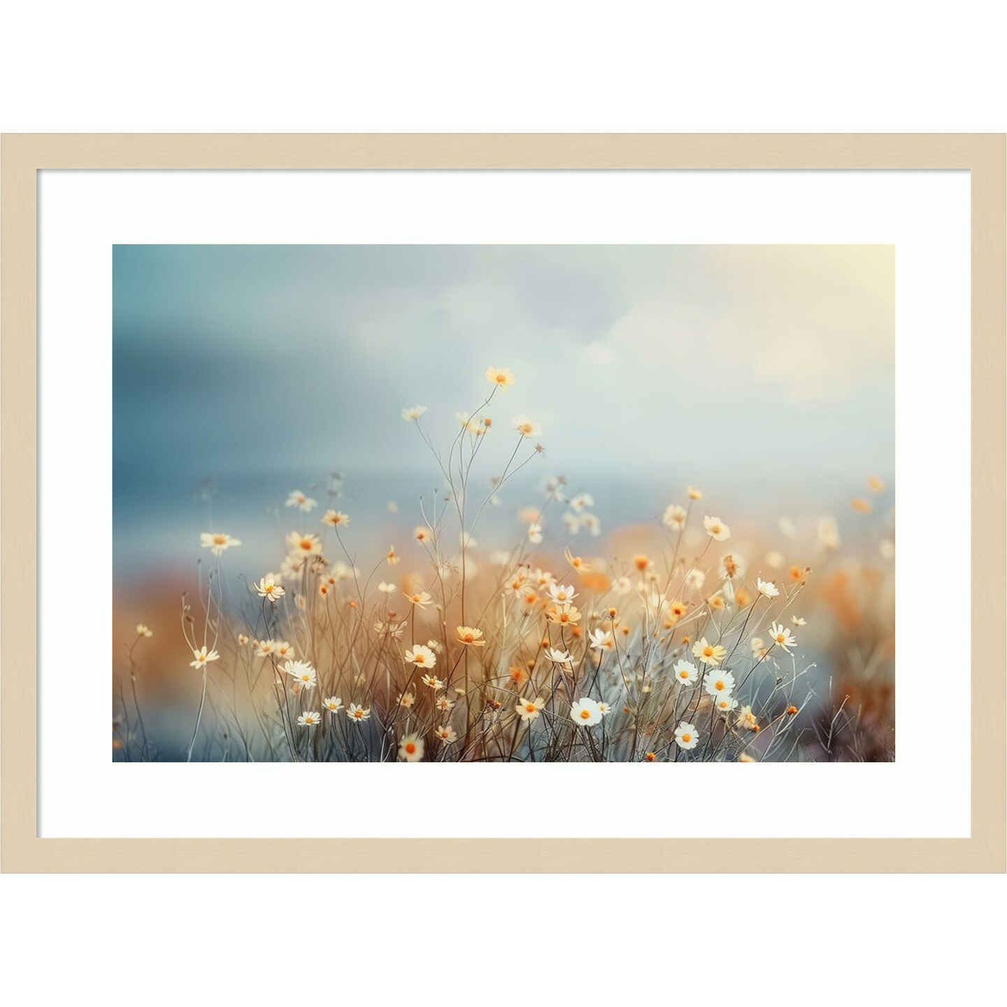 Gentle Nature Hues I by Lazar studio Wood Framed Wall Art Print