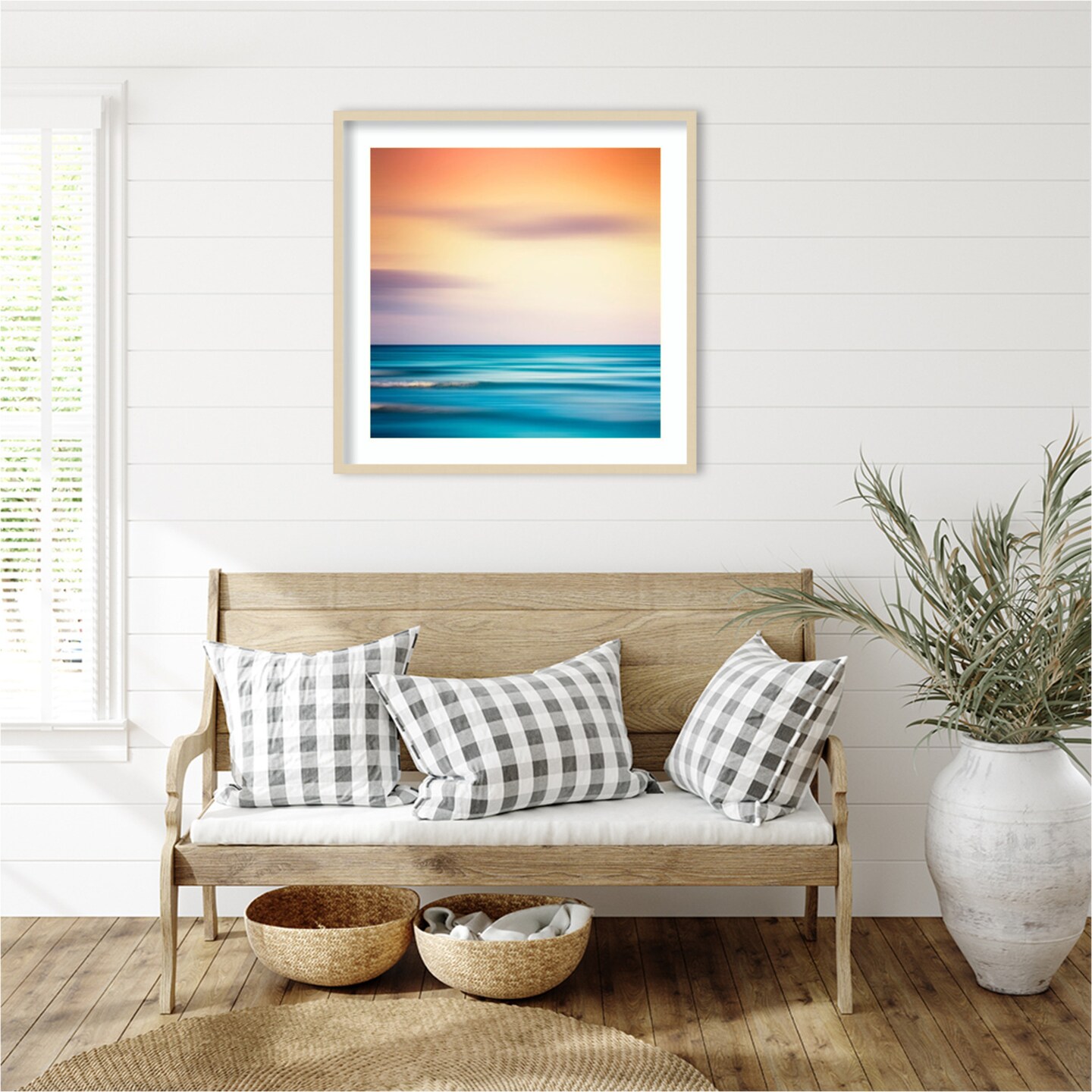 Sunset Shimmer by Dirk Wustenhagen Wood Framed Wall Art Print