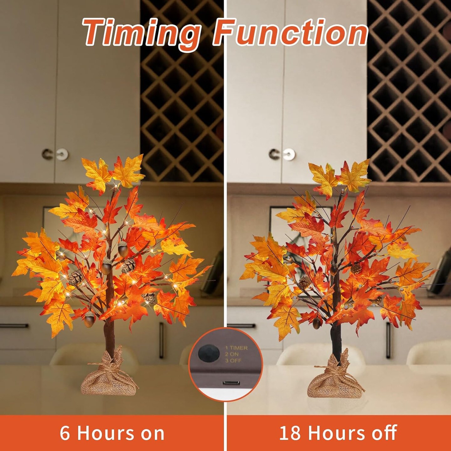 Thanksgiving Decorations Table Indoor Harvest Autumn Decor