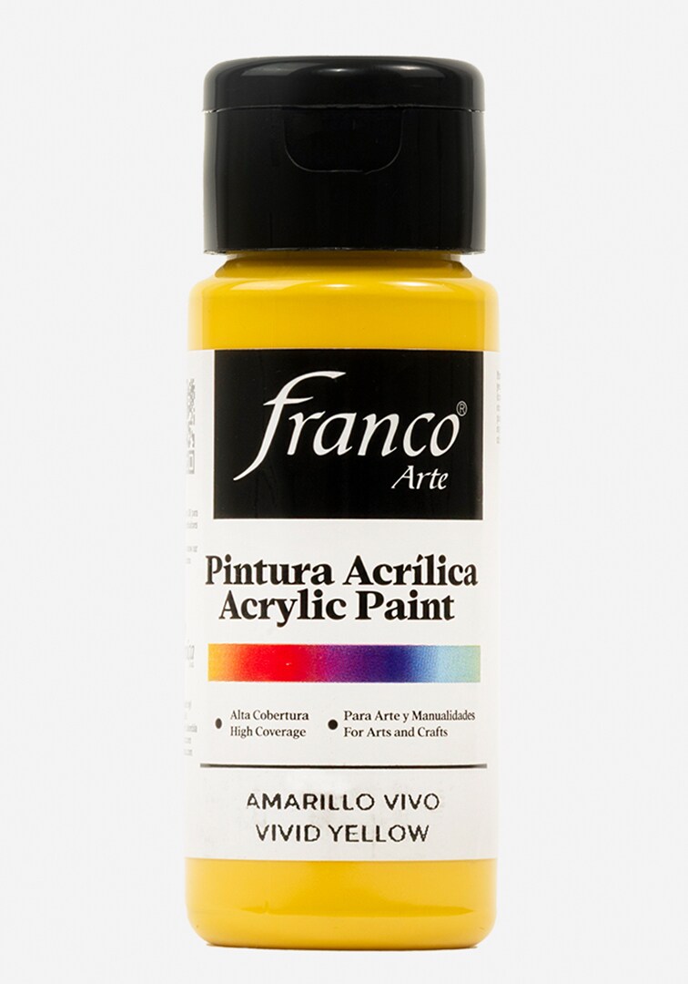 18052 Acrylic Paint 2 U.S fl oz / Vivid Yellow